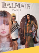 Презентация фирмы BALMAIN Paris на выставке в Санкт-Петербурге