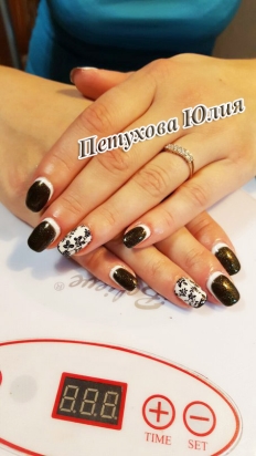 Дизайн ногтей Петуховой Юлии
