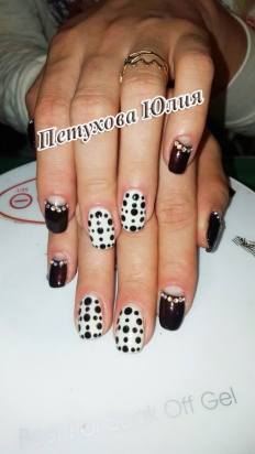 Дизайн ногтей Петуховой Юлии